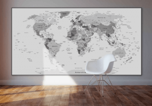 24 Verdenskort ideer » Skab liv på væggen med et verdenskort